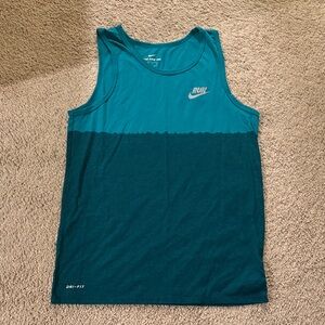 Nike Teal Run Dri-FIT Tank